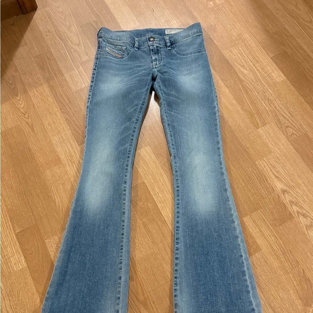 Diesel Light Blue Flare Women's Jeans